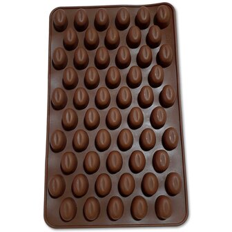 Chocolade mal - koffiebonen / mokka boontjes - siliconen mallen