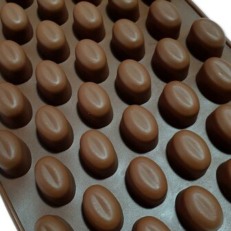 Chocolade mal - koffiebonen / mokka boontjes - siliconen mallen